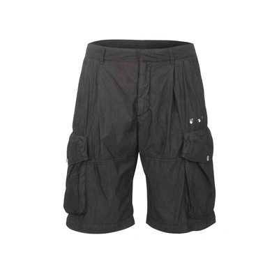 Off-white Off White Utility Shorts In Black