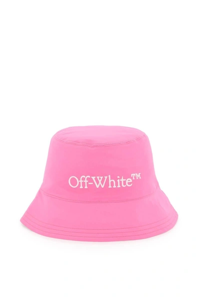 Off-white Reversible Bucket Hat In Multicolor