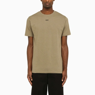 Off-white T-shirt  Herren Farbe Beige In Cream