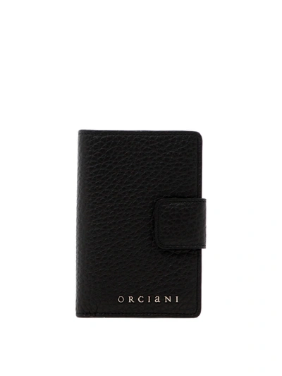 Orciani Bi Fold Wallet With Zip