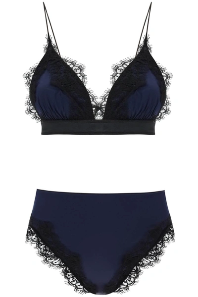 OSEREE OSÉREE 'TRAVAILLE' HIGH WAISTED BIKINI SET