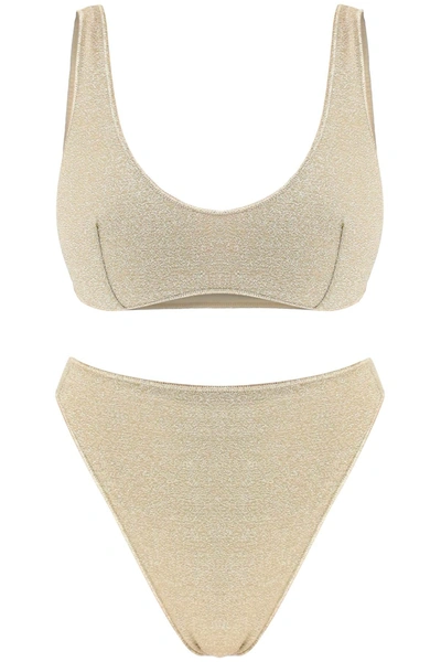 Oseree Oséree Lumiere Sporty Bikini In Oro