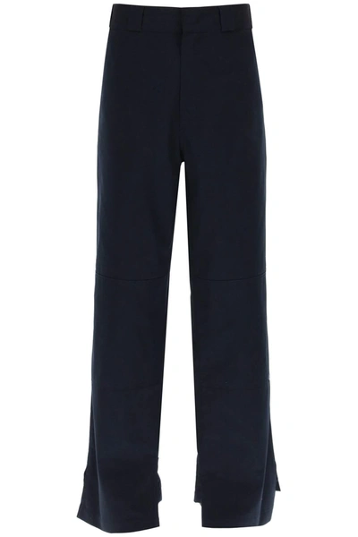 Palm Angels Sartorial Waistband Workpants In Black