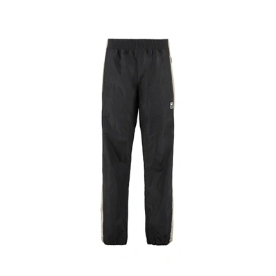 Palm Angels Nylon Pants In Black