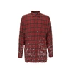 PALM ANGELS PALM ANGELS PAINT SPLATTER CHECK SHIRT