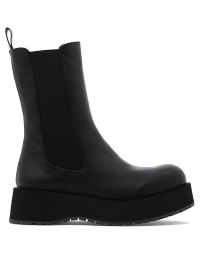 Paloma Barceló Paloma Barcelo Aster Leather Boot In Black
