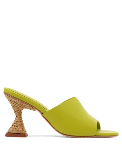 Paloma Barceló Brigite Sandals In Green