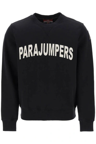 Parajumpers Caleb - Round-neck Sweatshirt In Black