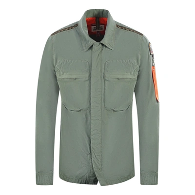 Parajumpers Millard Military Green Shirt Jacket