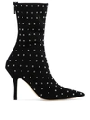 Paris Texas Holly Mama 95mm Crystal-embellished Boots In Black