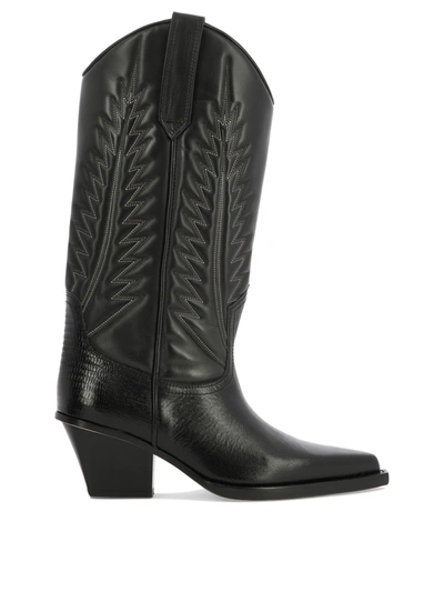 Paris Texas Woman Boot Black Size 7.5 Leather