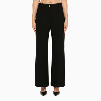 Patou Iconic Tailored Trousers In Black