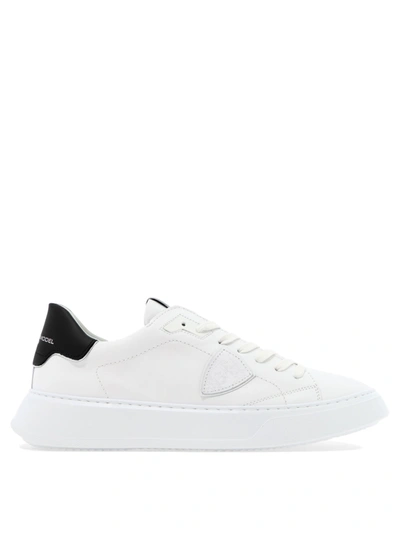Philippe Model Paris Temple Sneakers In White
