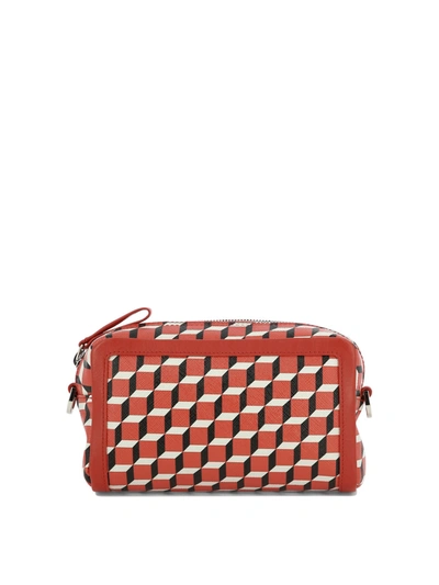 Pierre Hardy "cube Box" Crossbody Bag In Red