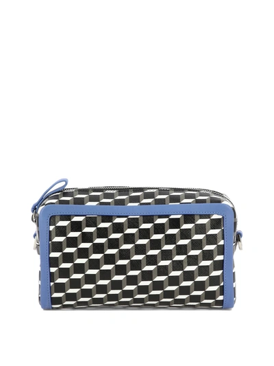 Pierre Hardy "cube Box" Crossbody Bag In Blue