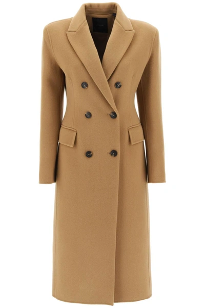 Pinko Ebook Coat In Brown