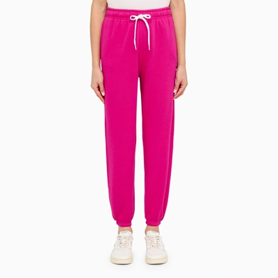 Polo Ralph Lauren Relaxed Fit Trousers With Adjustable Waistband In Pink