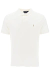 Polo Ralph Lauren Mens American Heather Short-sleeved Logo-embroidered Custom Slim-fit Cotton-jersey Polo Shirt