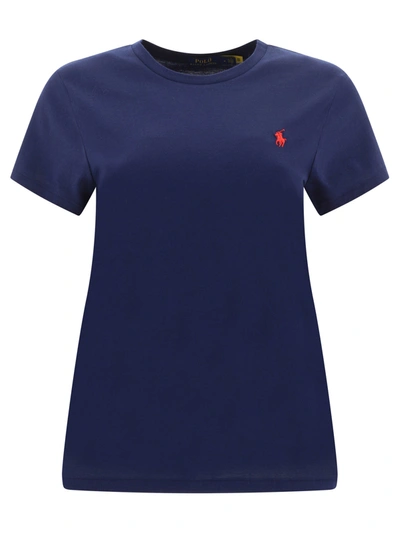Polo Ralph Lauren Pony T Shirt In Blue
