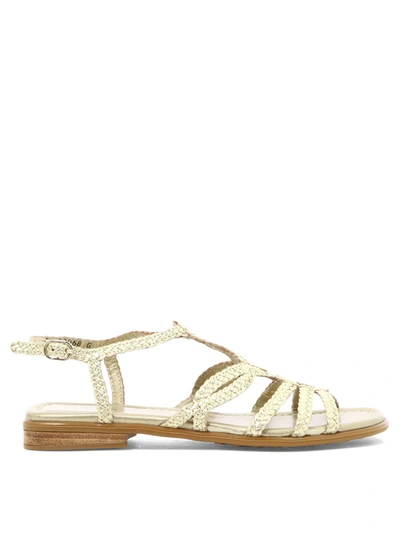 Pons Quintana "tina" Sandals In Gold