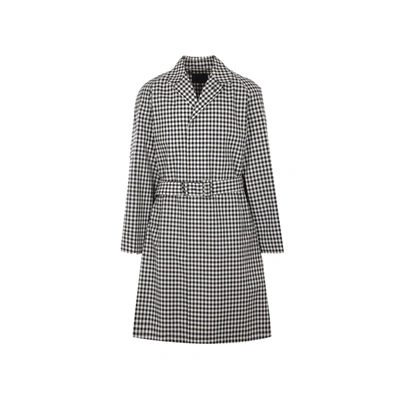 PRADA PRADA COTTON TRENCH COAT