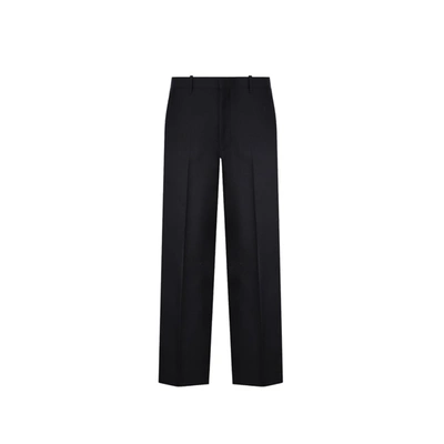 Prada Wool Pants In Black