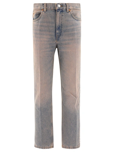Re/done 70's Loose Flare Jeans In Multi