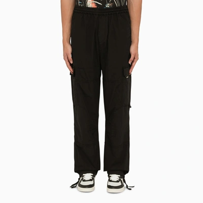 Represent Cargo Trousers In Black