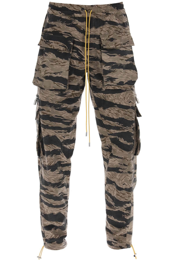 Rhude Beige Faded Cargo Pants
