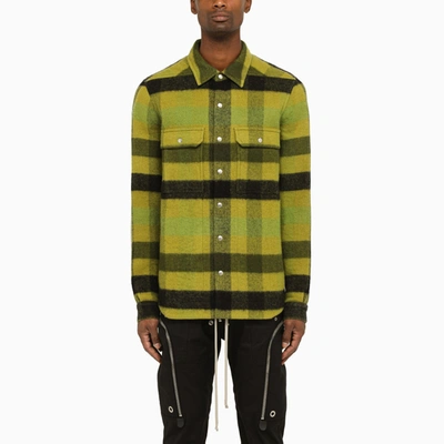 Rick Owens Outerwear In P Acid Plaid