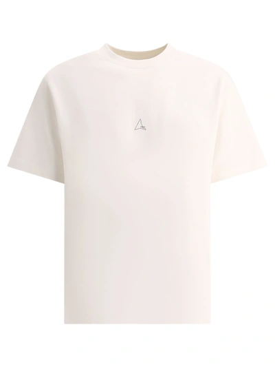 Roa Logo-print Cotton T-shirt In White