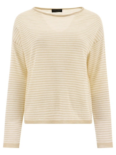 ROBERTO COLLINA ROBERTO COLLINA STRIPED SWEATER