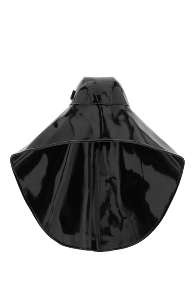Roger Vivier Viv' Choc Maxi Fisherman Hat In Black