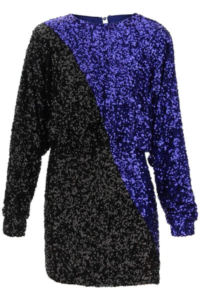 Rotate Birger Christensen Rotate Birgerchristensen Sequined Dress In Multi