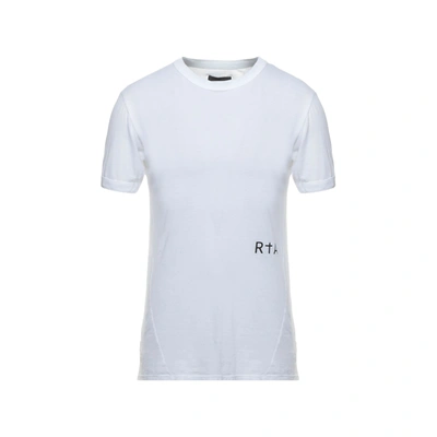 Rt A Logo Cotton T Shirt