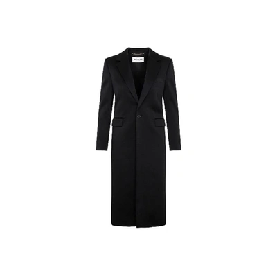 SAINT LAURENT SAINT LAURENT SATIN COAT