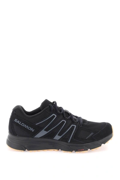 Salomon Xmn-4 Suede Sneaker In Black