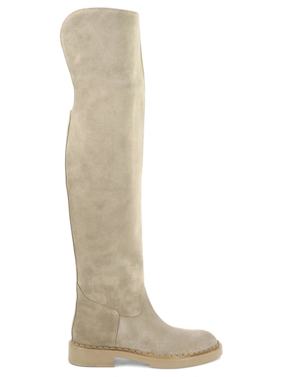 Santoni "rider" Boots In Beige