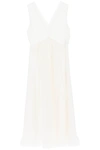 SEE BY CHLOÉ SEE BY CHLOE COTTON VOILE MAXI DRESS