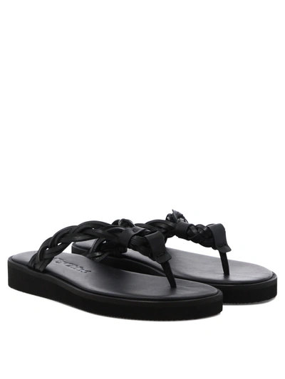 See By Chloé "new Gaucho" Sandals In Black