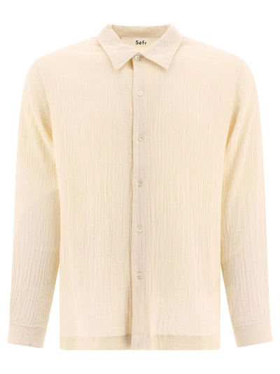 Séfr Sefr Ripley Shirt In Neutrals