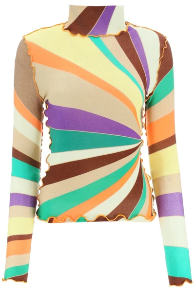 Siedres Multicolor Cody Turtleneck