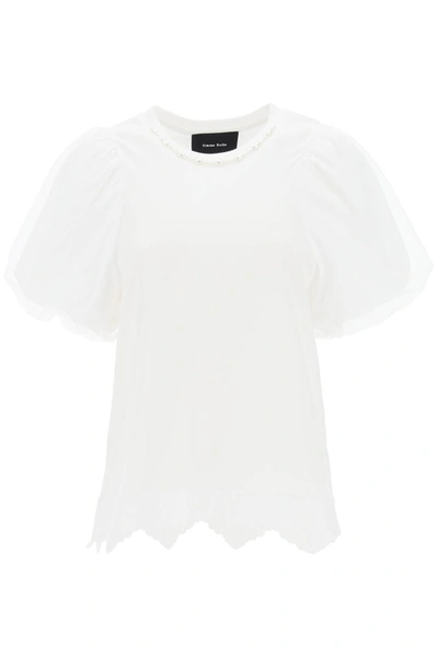 SIMONE ROCHA SIMONE ROCHA PUFF SLEEVE A LINE T SHIRT