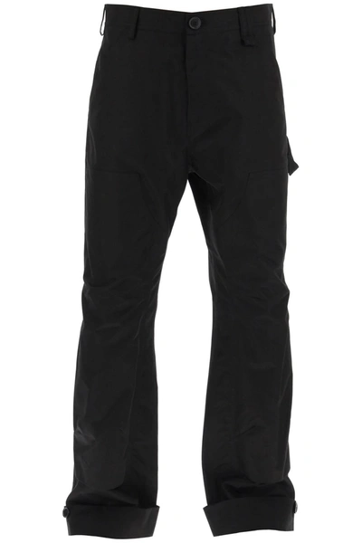 Simone Rocha Workwear Twill Pants In Black