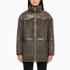 Stand Studio Gray Rylee Faux-shearling Jacket