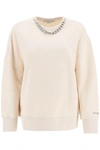 Stella Mccartney Stella Mc Cartney 'falabella' Sweater In Beige Cotton