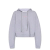 Stella Mccartney Sweatshirt With Logo Embroidery In Gray