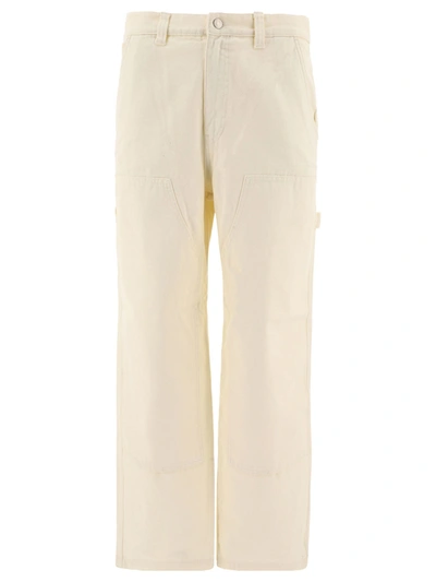 Stussy Stüssy "canvas" Cargo Trousers In White