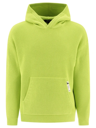 STUSSY STÜSSY COTTON KNIT HOODIE