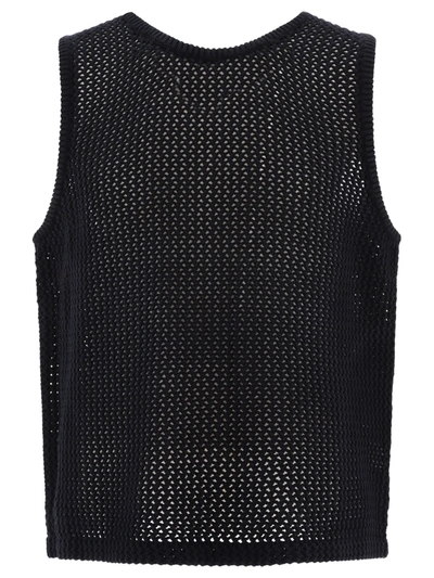 Stussy Stüssy "o'dyed Mesh" Tank Top In Black